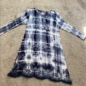 super cute tie dye swing dress